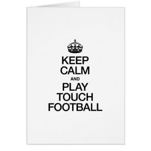 CALM behalten UND TOUCH-FUSSBALL SPIELEN