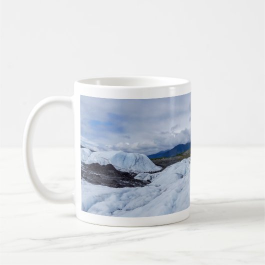 Calm Blue Glacier Tasse (Links)