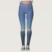 Calm Blue Ocean Leggings (Vorderseite)