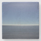 Calm Blue Ocean Steinuntersetzer (Vorderseite)