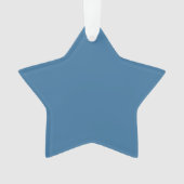 Calm Blue Ornament (Vorderseite)
