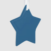 Calm Blue Ornament (Vorderseite)