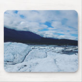 Calm Blue Rugged Glacier Mousepad (Vorne)