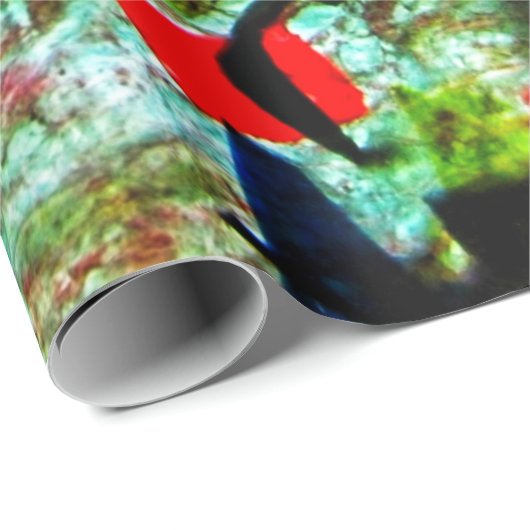 Calm blue texture Wrapping Paper,Smooth texture Geschenkpapier (Rolleneckpunkt)