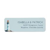 Calm Blue Watercolor Lighthouse (Vorne)