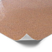 Calm Blue Waves Ozeanfotografie Poster (Ecke)