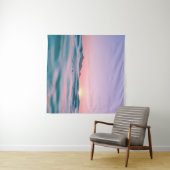 Calm body of water during golden hour wandteppich (Beispiel (Horizontal))