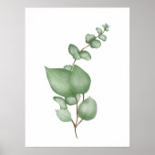 Calm Botanicals Poster - Eukalyptus Leaf Print (Vorne)