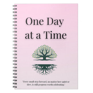 Calm Butterfly Journal - Ein Tag zur Zeit Notizblock