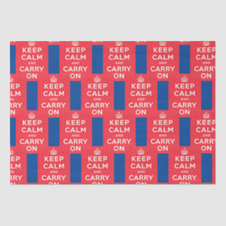 CALM & CARRY ON behalten, Seidenpapier