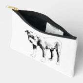 Calm Carry, schöne Zips Zubehörtasche (Offen)