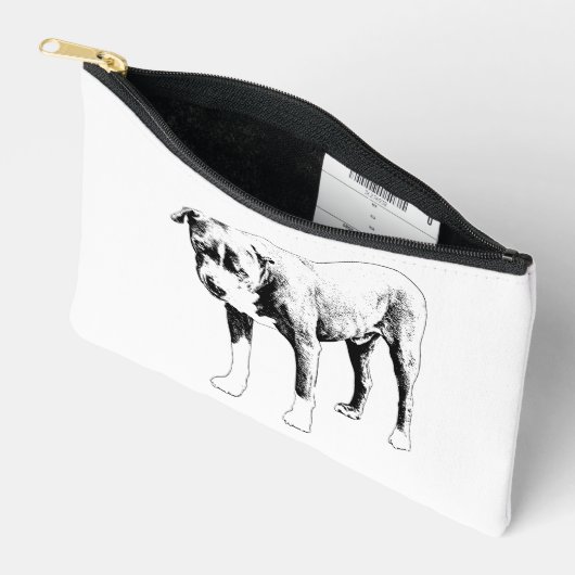 Calm Carry, schöne Zips Zubehörtasche (Offen)