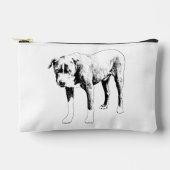 Calm Carry, schöne Zips Zubehörtasche (Vorderseite)