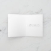 Calm & Cast auf Notecard behalten Karte (Innenseite)