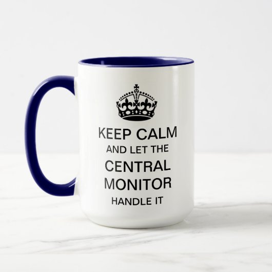 Calm Central Monitor behalten Tasse (Links)