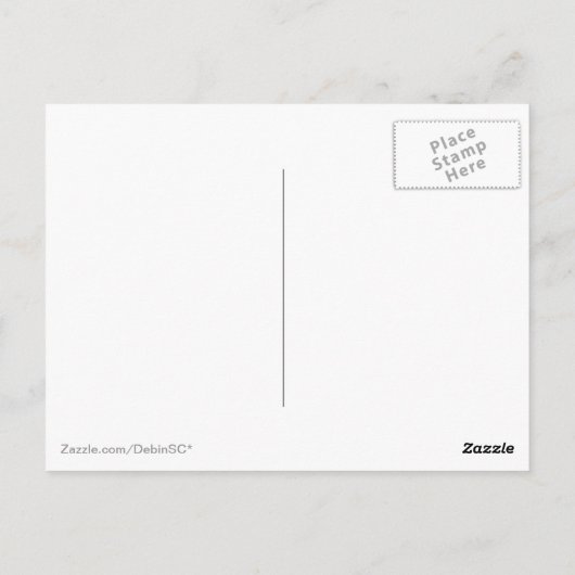 Calm Clam Chowder Postkarte behalten (Rückseite)