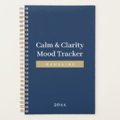 Calm & Clarity | Personalized Mood Tracker Planer (Vorderseite)