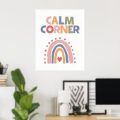 Calm Corner Poster (Heimbüro)