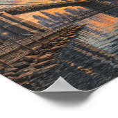Calm Cottage Statement Poster #265 (Ecke)