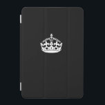 Calm Crown auf Black behalten iPad Mini Hülle<br><div class="desc">Ein Klassiker Behalte Calm Crown auf einem massiven schwarzen Dekor. Sie können dies mit Ihrem Text anpassen,  wenn Sie möchten. Verwenden Sie den Link "Diesen Designer Gefragt",  um uns mit Ihren speziellen Designanfragen oder für Hilfe bei Ihren Anpassungsbedürfnissen zu kontaktieren.</div>