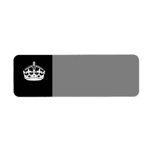 Calm Crown auf Solid Black behalten