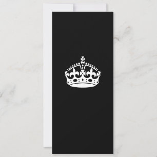 Calm Crown auf Solid Black behalten