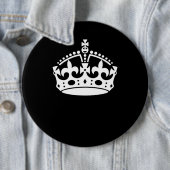 Calm Crown auf Solid Black behalten Button (Beispiel)