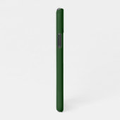 CALM CROWN behalten auf Forest Green anpassen iPhone Hülle (Rechte Seite)