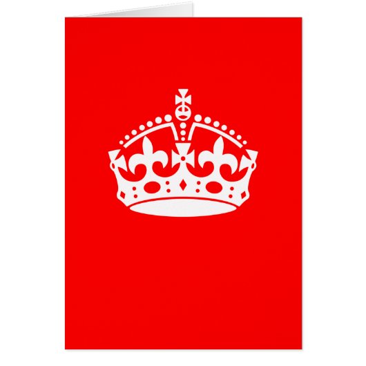 CALM CROWN Symbol auf Feuer rot behalten Anpassen (Vorne)
