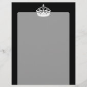 CALM-CROWN-Symbol auf Schwarz behalten (Vorderseite)