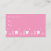 Calm Dental Care Terminkarte (Rückseite)