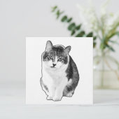 Calm Dot Invite Einladung (Stehend Vorderseite)