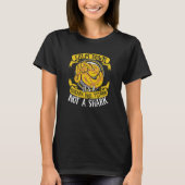 Calm Down It's Not A Shark Snake Owner Banana Ball T-Shirt (Vorderseite)