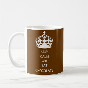 CALM-EAT-SCHOKOLADE behalten Kaffeetasse