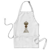 CALM-EAT-SCHOKOLADE behalten Schürze (Vorne)