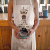 CALM-EAT-SCHOKOLADE behalten Schürze