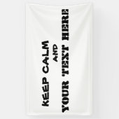 CALM EDITABLE behalten Banner (Vertikal)