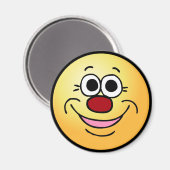 Calm Face Grumpey Magnet (Vorderseite/Rückseite)