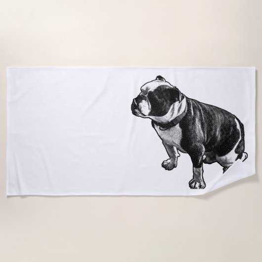 Calm Finds Its Spot Strandtuch (Vorderseite)