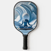 Calm Focus Pickleball 🎐 Schläger (Rückseite)