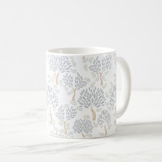 Calm Forest Wonderland Kaffeetasse (VorderseiteRechts)