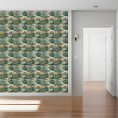 Calm Garden und Pagoda Chinoiserie Tile Fliese