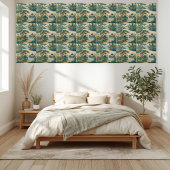 Calm Garden und Pagoda Chinoiserie Tile Fliese