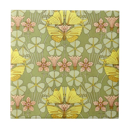 Calm Gardens Fliese (Vorderseite)