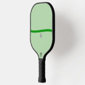 Calm Green Wave Minimalist Pickleball Paddle (Links)