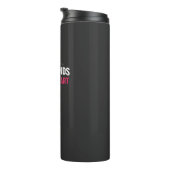 Calm Hands Strong Heart Nurse Gift Thermosbecher (Nach rechts gedreht)