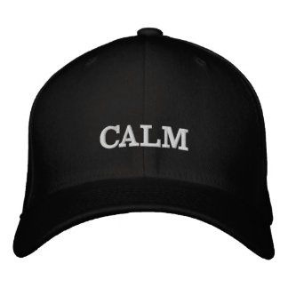 Calm Hat Bestickte Baseballkappe