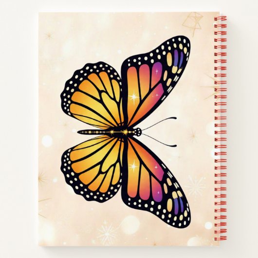 "Calm in Color" Notizblock (Rückseite)