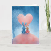 Calm in My Chaos Valentine Card Karte (Vorderseite)