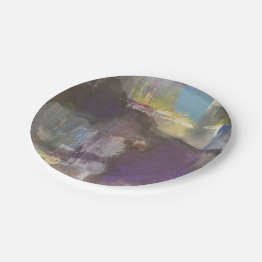 Calm Interlude Pappteller (Schrägansicht)